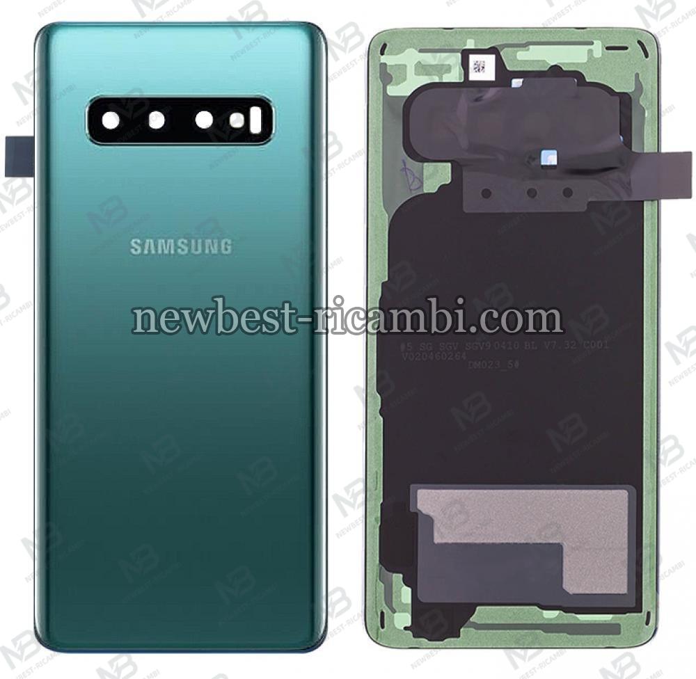 samsung galaxy s10 g973f back cover prism green original