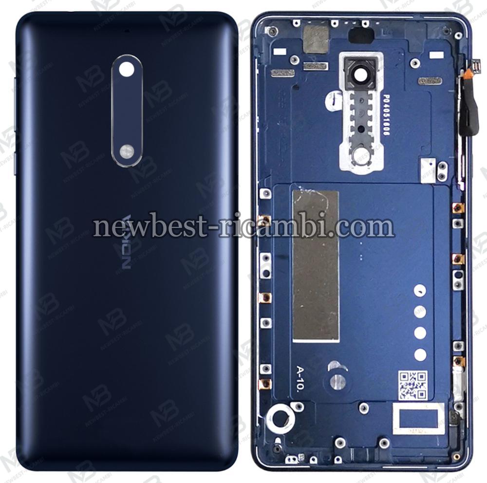 nokia 5 back cover blue