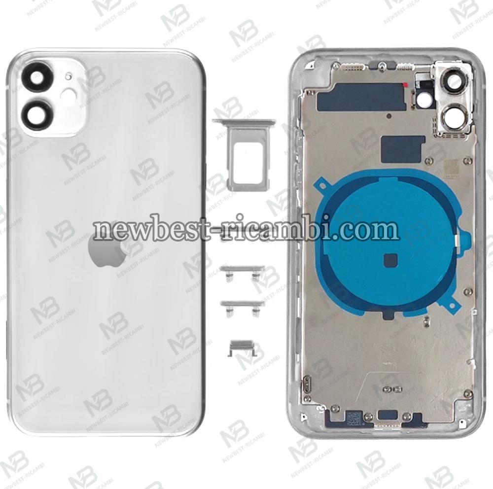 iPhone 11 back cover with frame white OEM