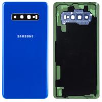 samsung galaxy S10 plus G975f back cover+camera glass dark blue AAA