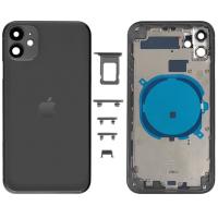 iPhone 11 back cover with frame black OEM