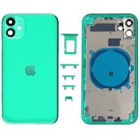 iPhone 11 back cover with frame green OEM