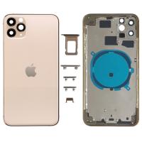 iPhone 11 pro back cover with frame gold OEM