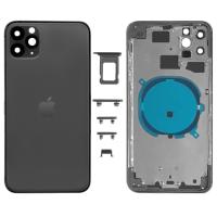 iPhone 11 pro max back cover with frame black OEM