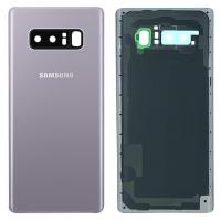 samsung galaxy note 8 n950f back cover+camera glass purple original