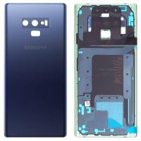 samsung galaxy note 9 n960f back cover+camera glass blue original