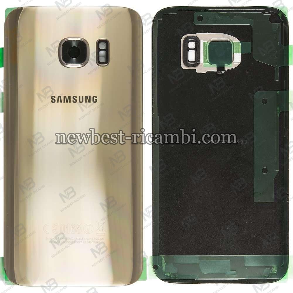 samsung galaxy s7 g930f back cover gold original