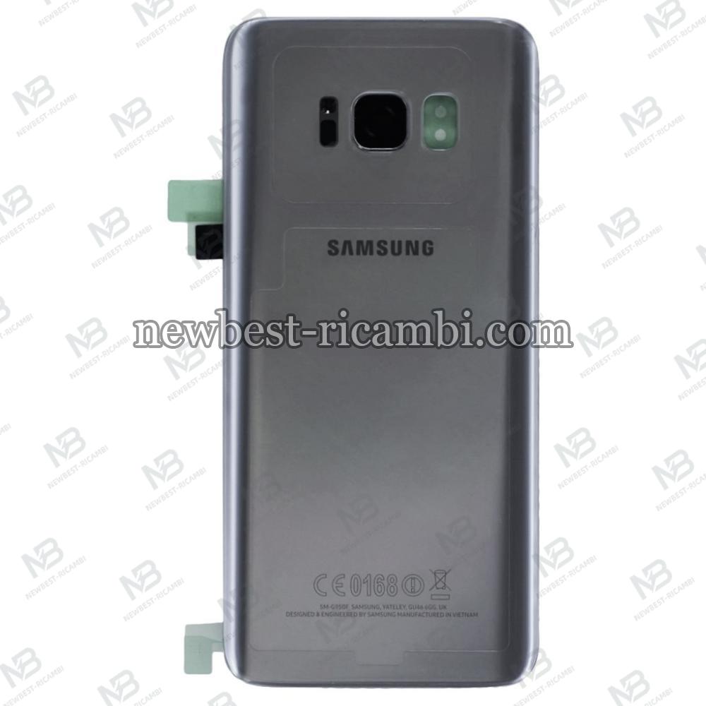 samsung g950f galaxy s8 back cover silver original