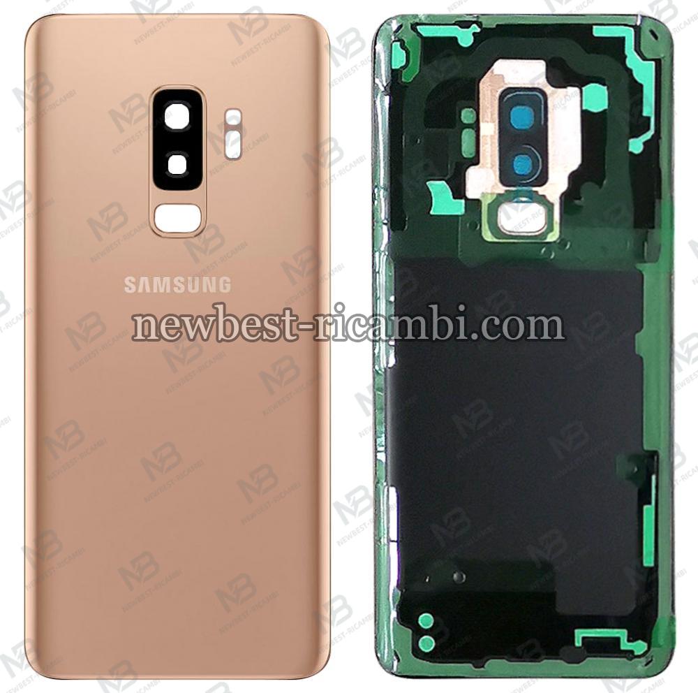 samsung galaxy s9 plus g965f back cover gold original