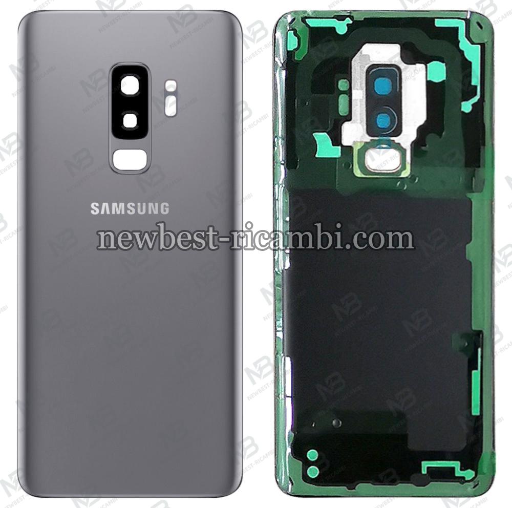 samsung galaxy s9 plus g965f back cover silver original
