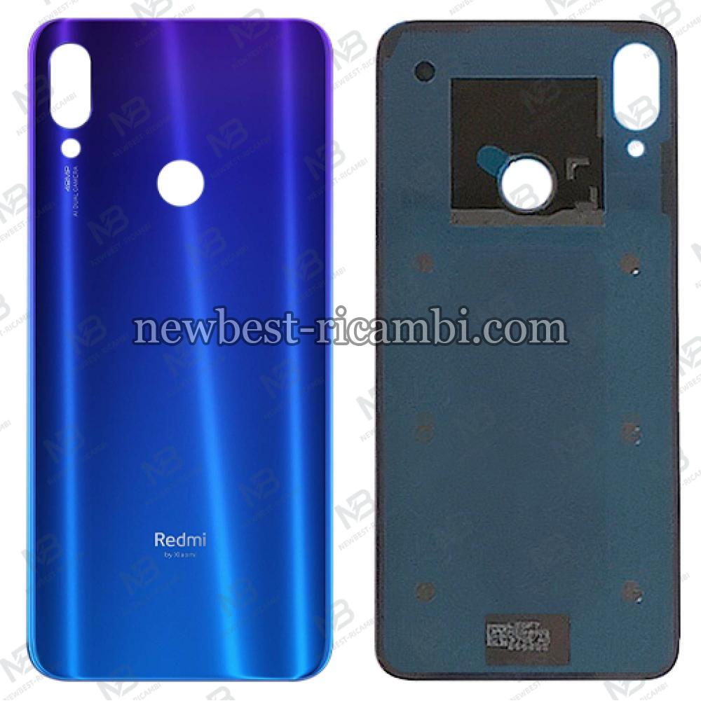 xiaomi redmi note 7 back cover blue original