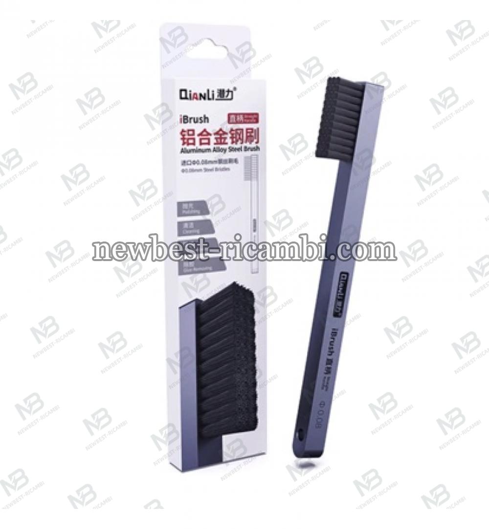qianli ibrush straight handle aluminum alloy steel brush 