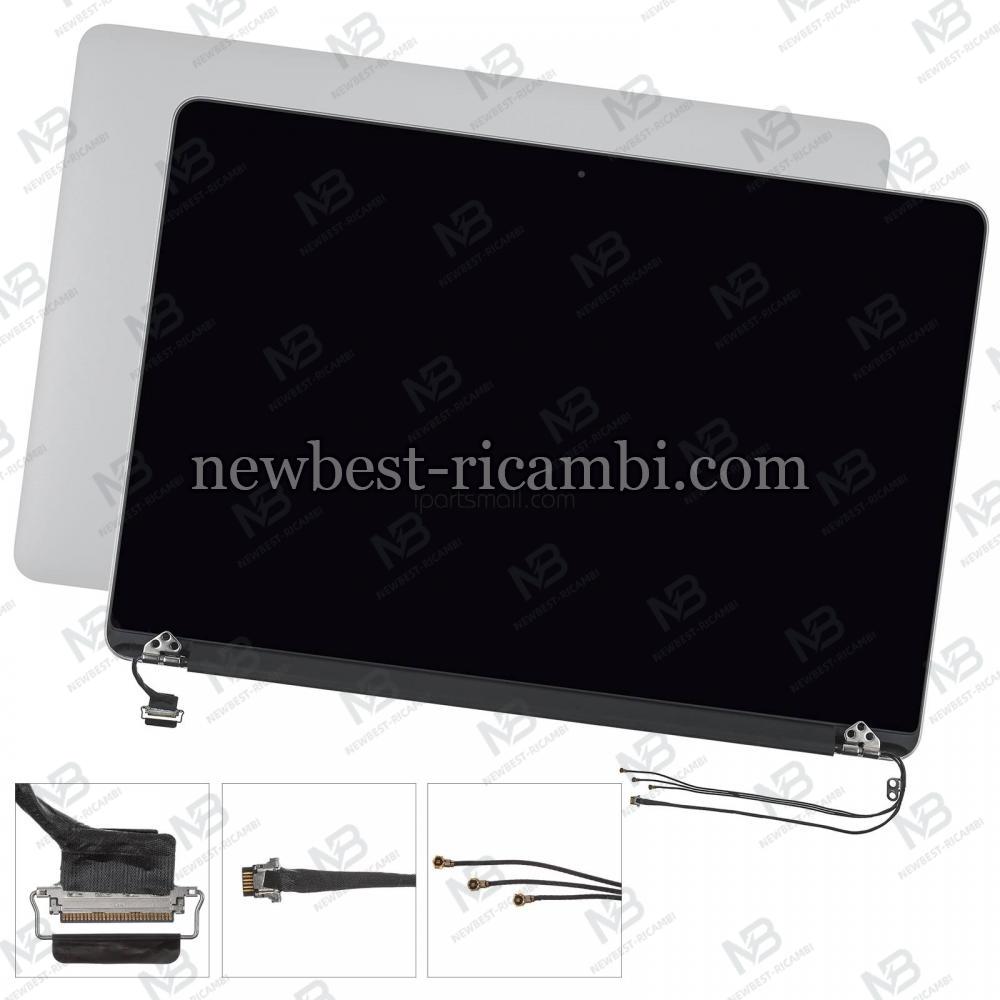 MACBOOK PRO A1398 15.4‘’ mid 2013 LCD+frame full silver