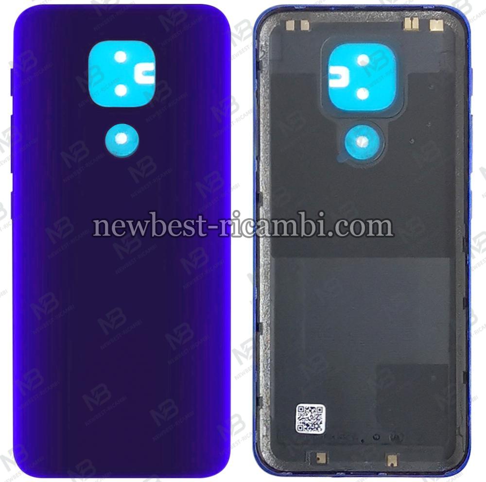 Motorola Moto G9 Play XT2083 back cover blue