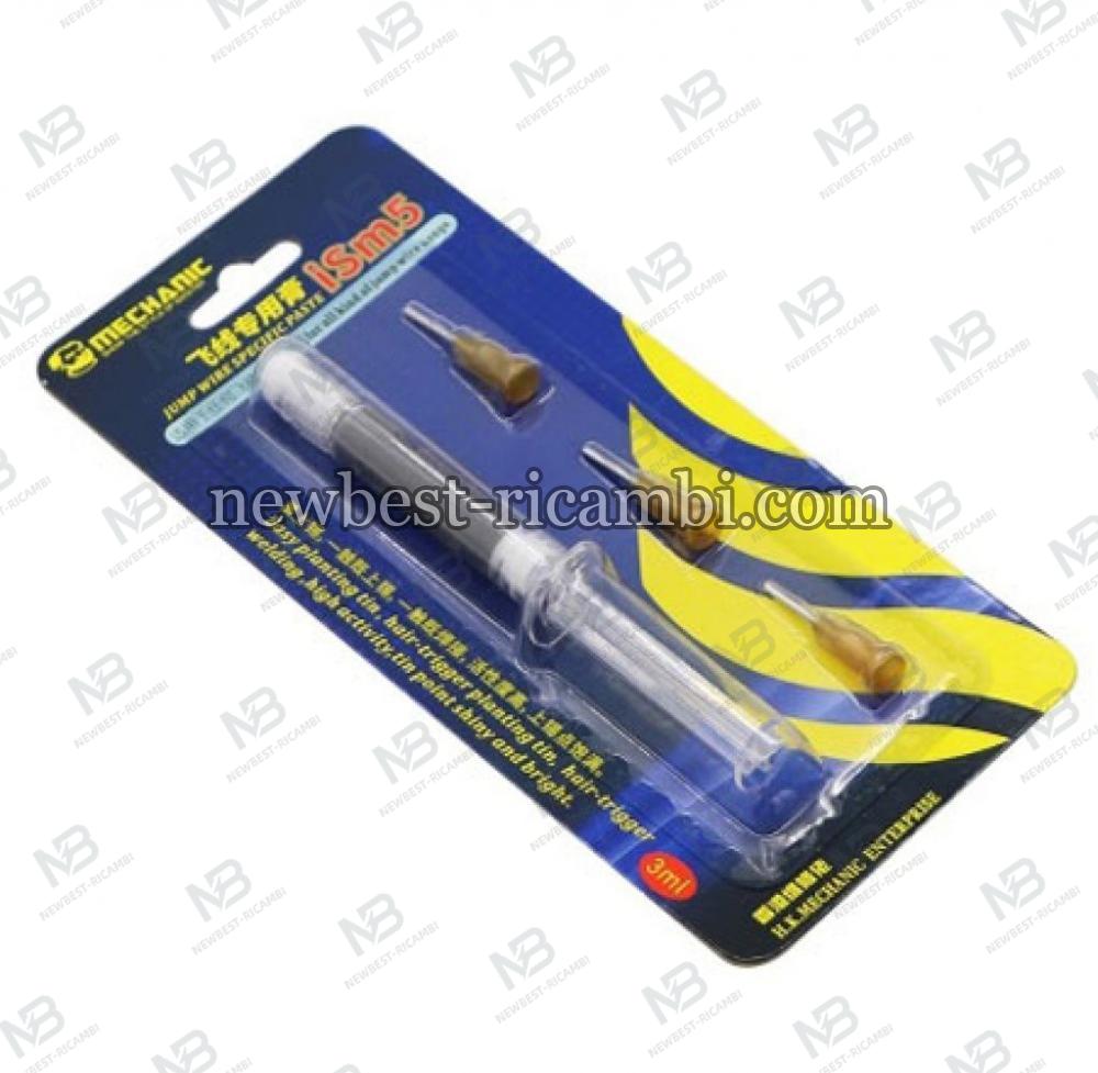 MECHANIC iSm5 SOLDER PASTE ‏FOR PHONE JUMPER WIRE