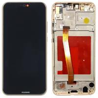 Huawei P20 Lite / Nova 3E Touch+Lcd+Frame Gold Original