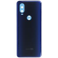 motorola One Vision XT1970 back cover blue