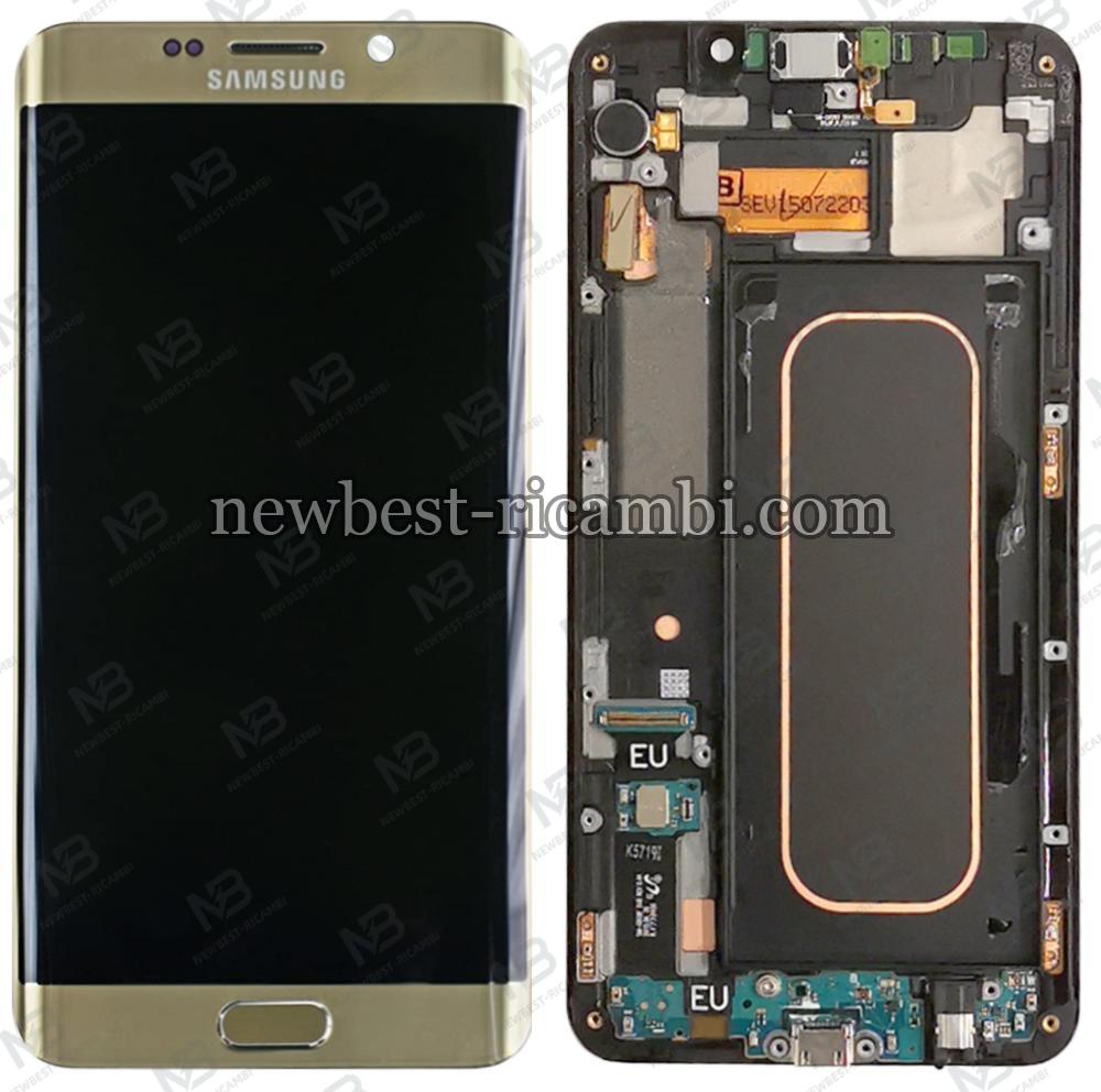 samsung galaxy s6 edge plus g928f (touch id not found) touch+lcd+frame gold