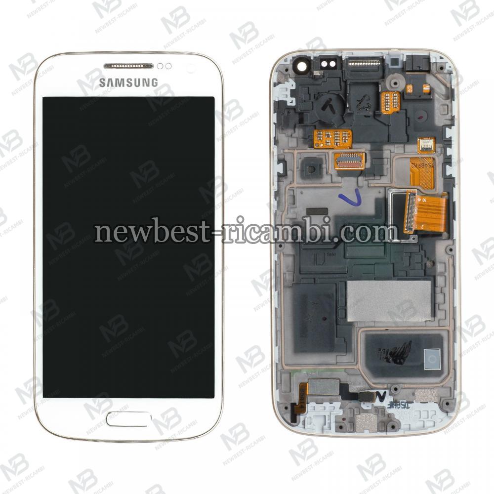 Samsung S4 Mini i9195 Touch+Lcd+Frame White Service Pack