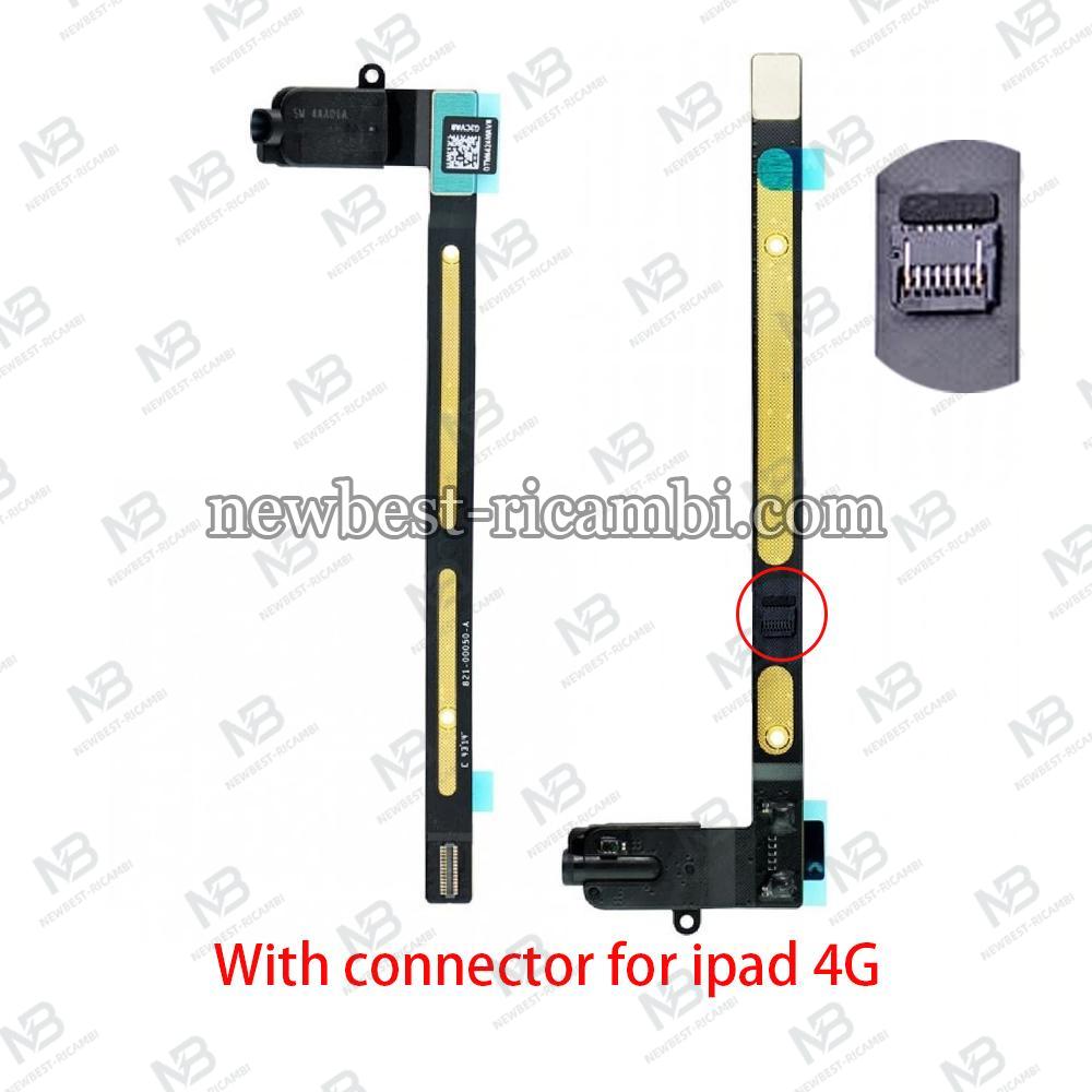 ipad 6 air 2 flex jack black (for ipad 4G version)