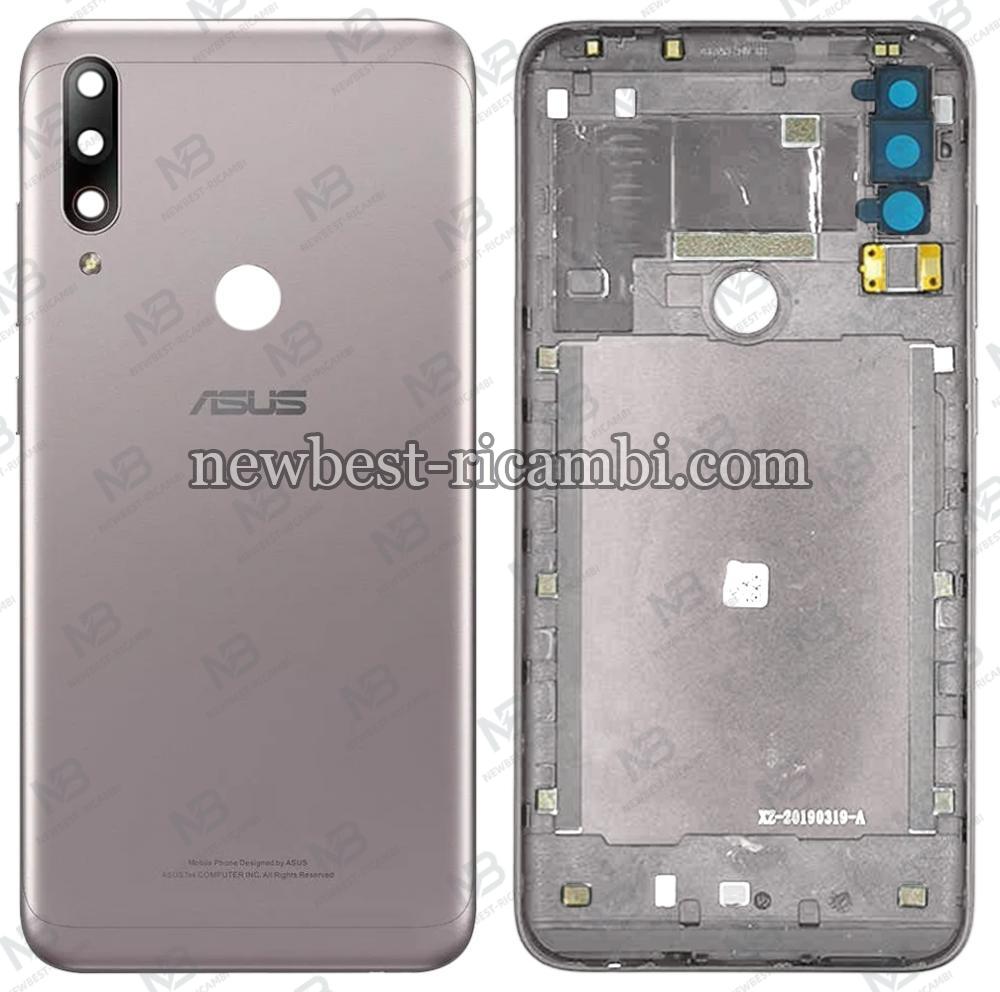 asus zenfone max shot zb634kl back cover silver