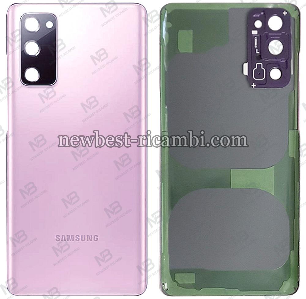 Samsung galaxy S20 FE G780 back cover+camera glass purple original