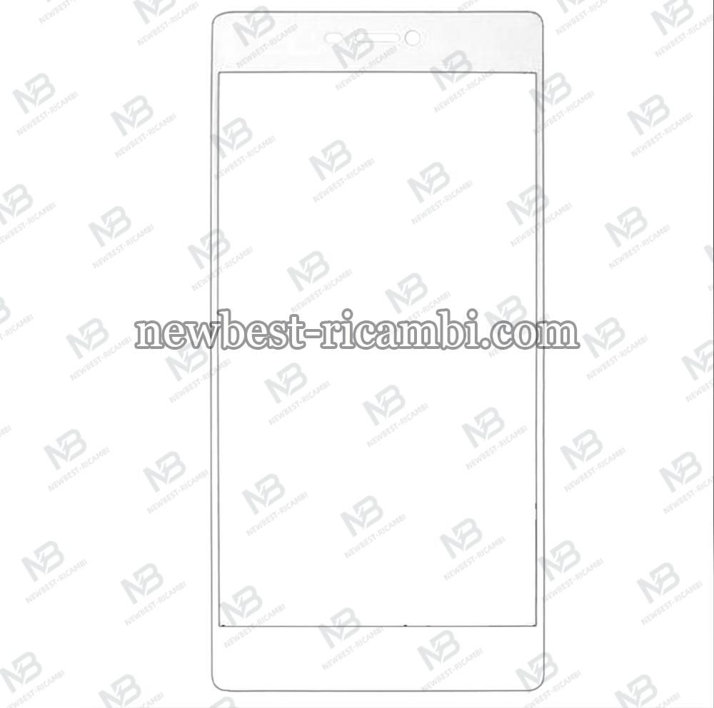 huawei p8 glass white