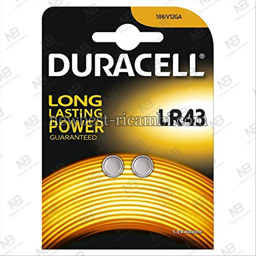 DURACELL LR43 BATTERIA (Duracell eletronics - MOD: LR43)