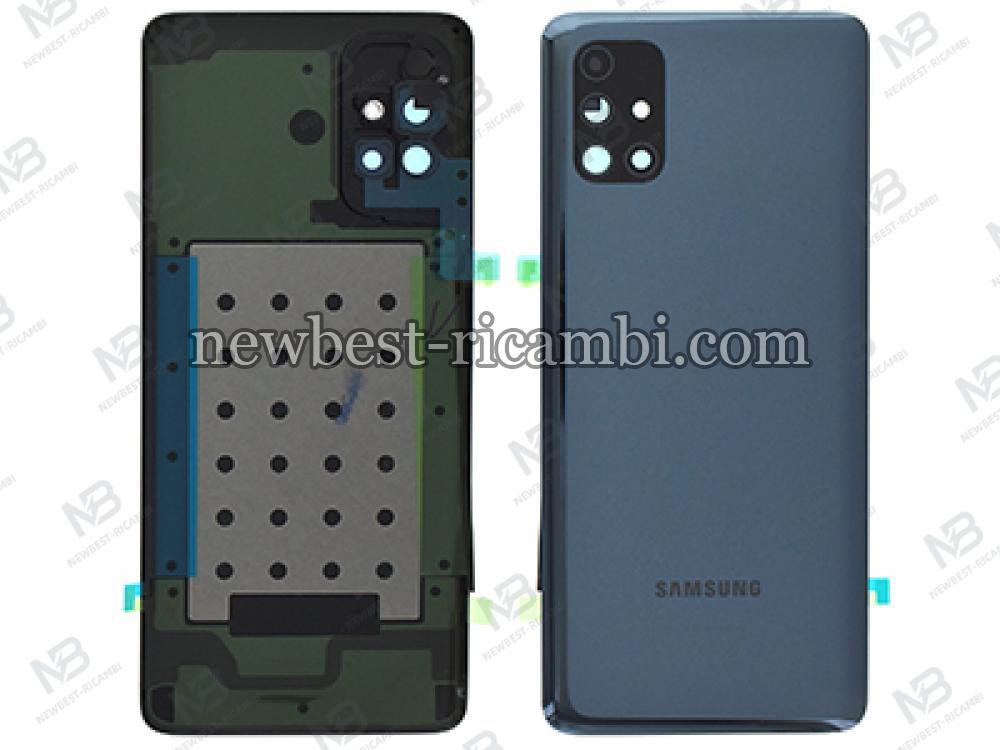 Samsung galaxy M51 M515 back cover+camera glass black original