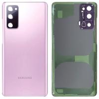 Samsung galaxy S20 FE G780 back cover+camera glass purple original