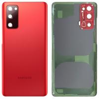 Samsung galaxy S20 FE G780 back cover+camera glass red original