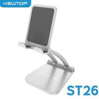 NEWTOP ST26 SUPPORTO STAND DA TAVOLO PER SMARTPHONE E TABLET BIANCO