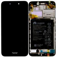 Huawei Honor 6A Touch+Lcd+Frame+Battery Black Service Pack