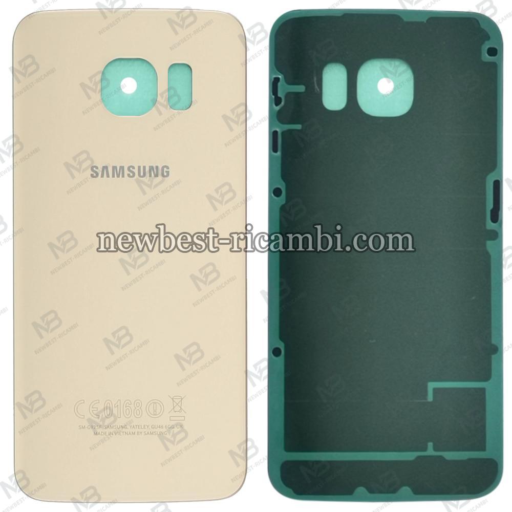 Samsung Galaxy S6 Edge g925F Back Cover Gold