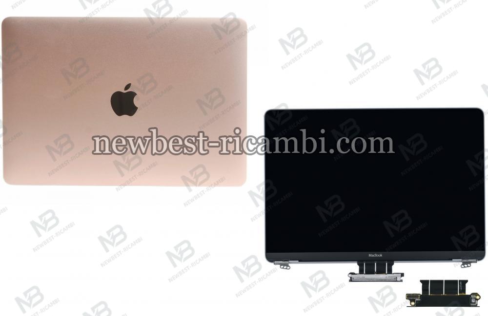 Macbook Pro A1534 Retina Display 12" LCD +frame full rose gold