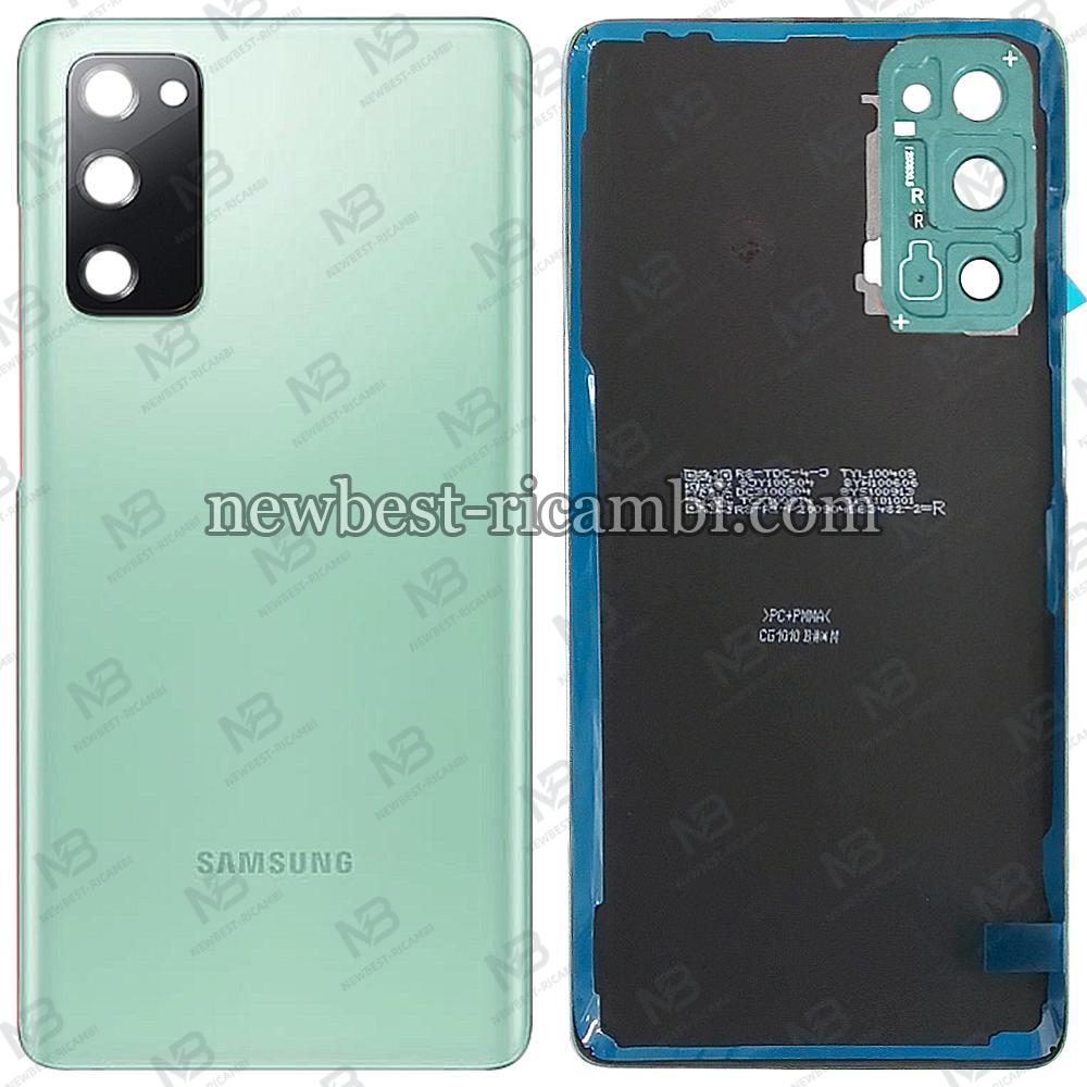 Samsung galaxy S20 FE G781 5G back cover+camera glass green original