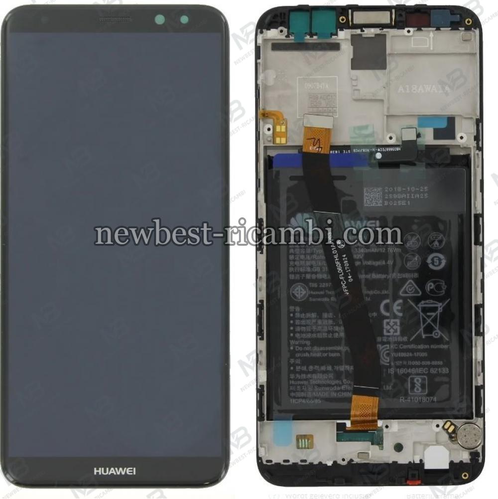 Huawei Mate 10 Touch + Lcd + Frame + Battery Black Service Pack