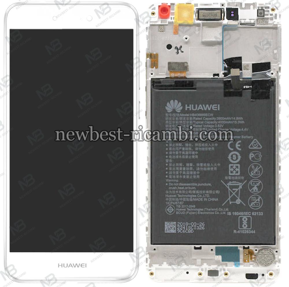 Huawei Y7 2017 touch+lcd+frame+battery white original
