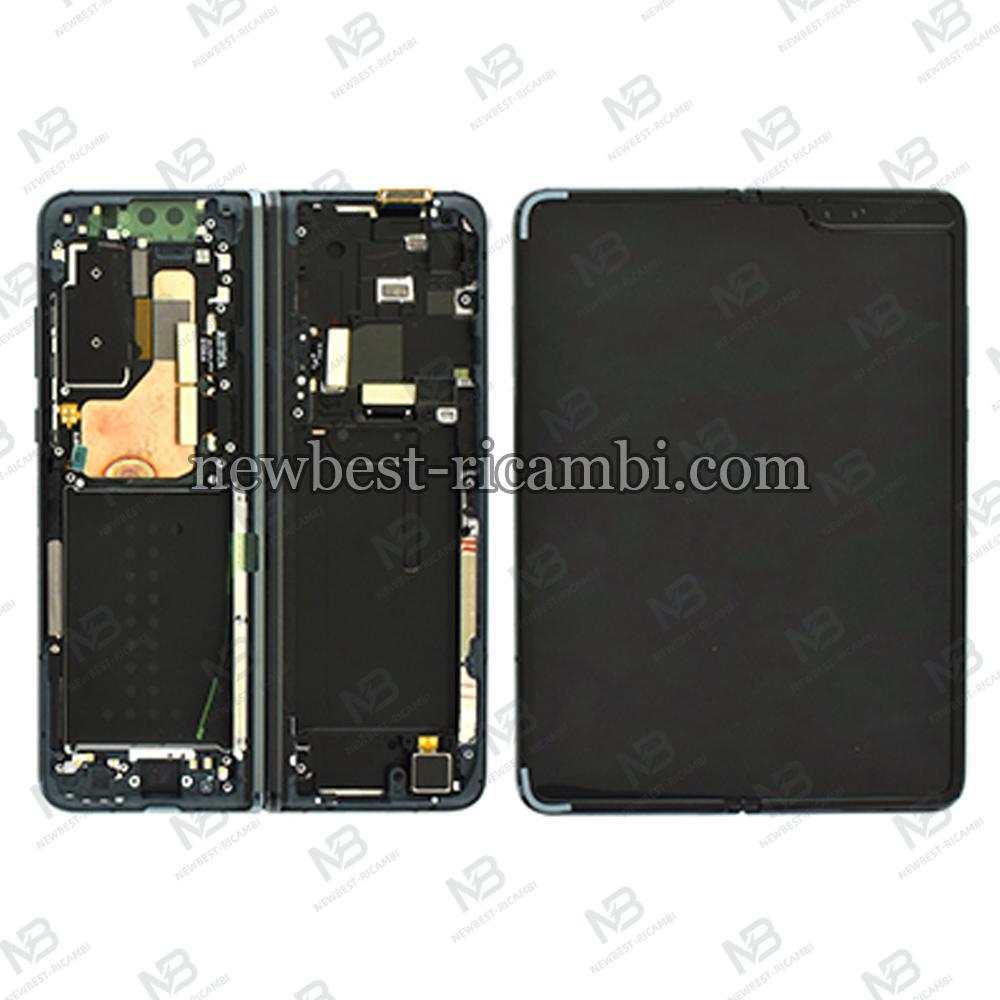 Samsung Galaxy Fold F900 Touch + Lcd + Frame Black Service Pack