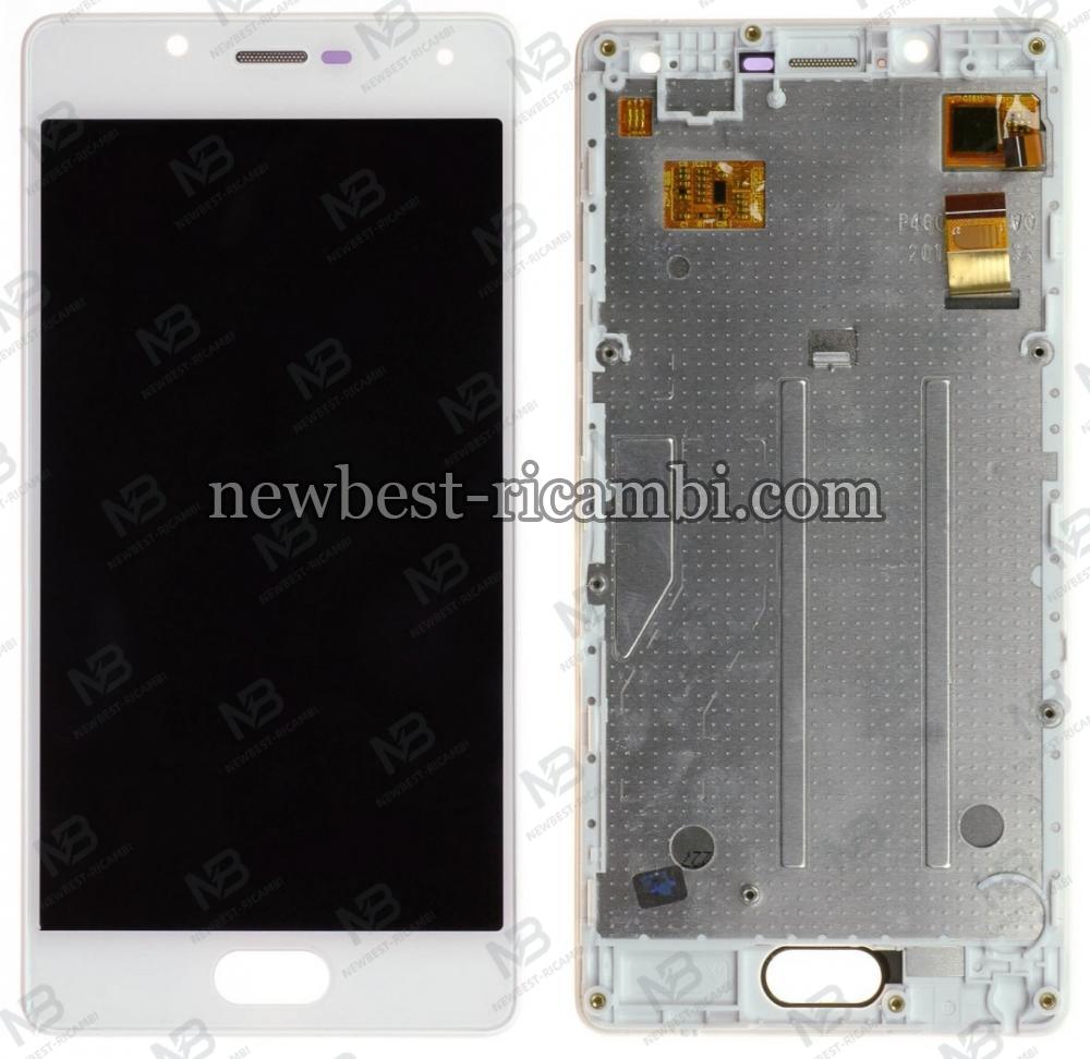wiko ufeel lite touch+lcd+frame white