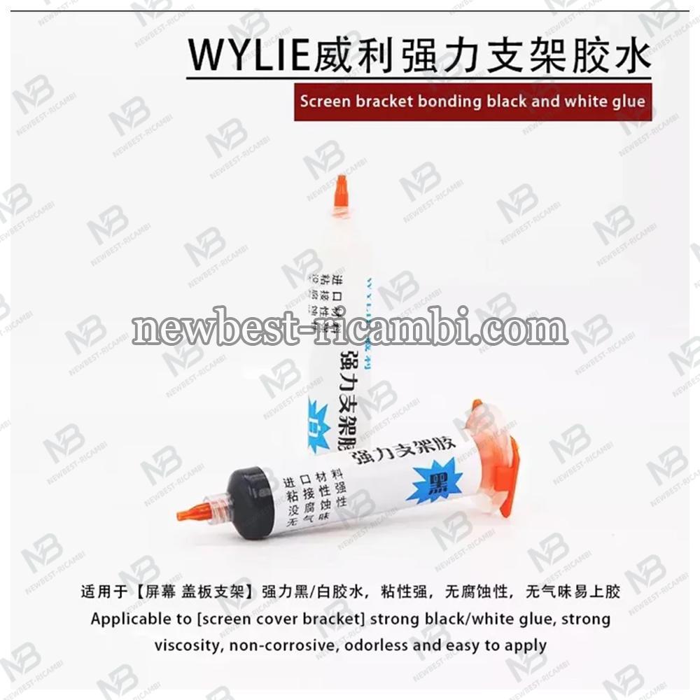 wylie wl-675 screen bracket bonding glue black