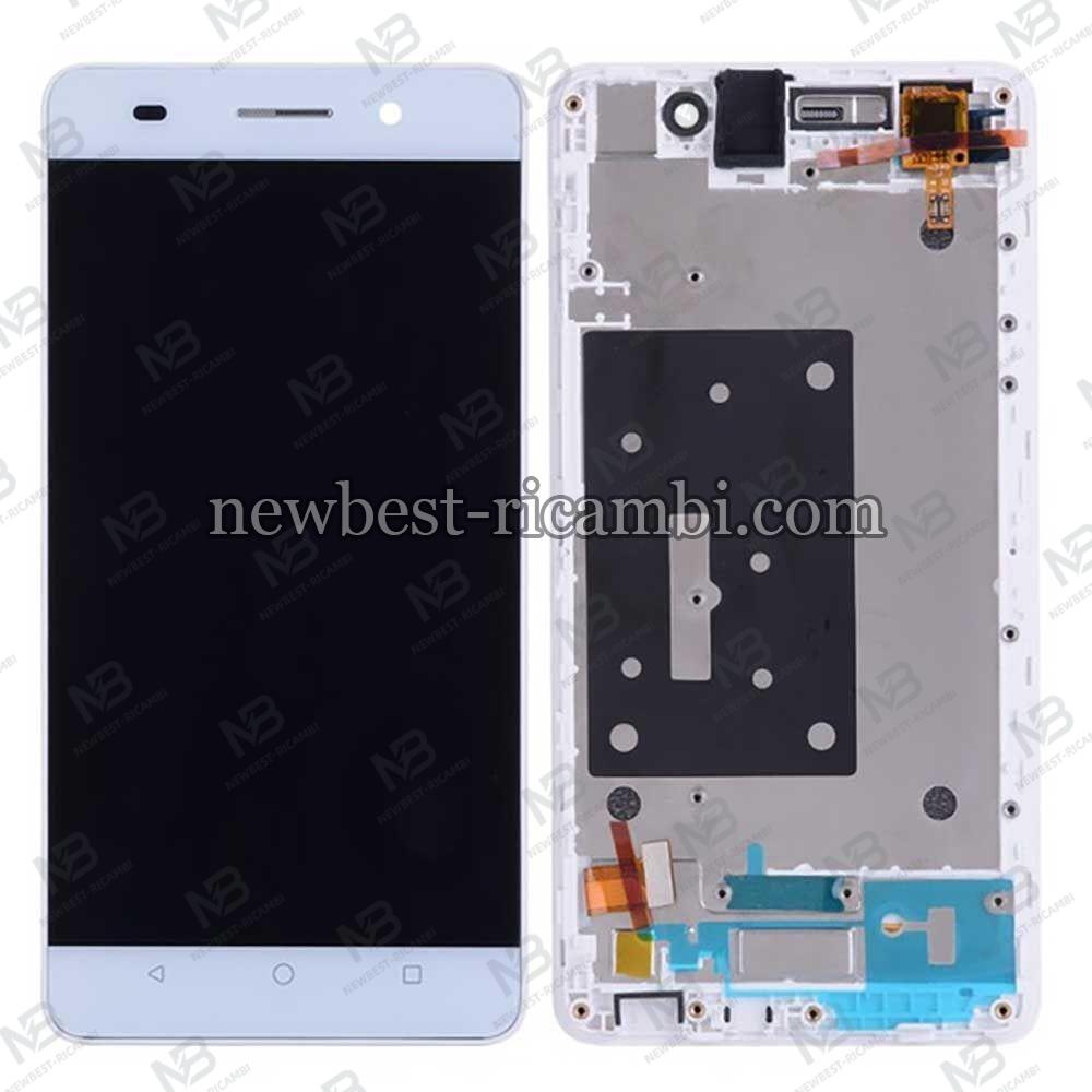 Huawei G Play Mini /Honor 4C Touch+Lcd+Frame White Original