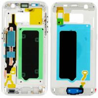 samsung galaxy s7 g930f frame for lcd white