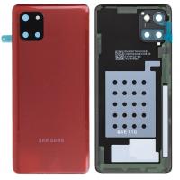 samsung galaxy note 10 lite n770 back cover+camera glass red original