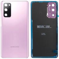 Samsung galaxy S20 FE G781 5G back cover+camera glass pink original