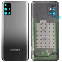Samsung Galaxy M31s M317 Back Cover + Camera Glass  Black Original