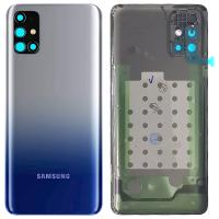 Samsung Galaxy M31s M317 back cover+camera glass blue original