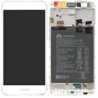 Huawei Y7 2017 touch+lcd+frame+battery white original