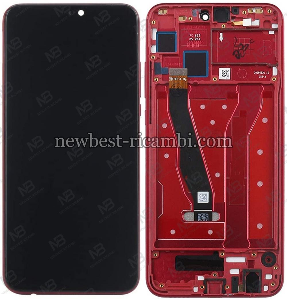 huawei view 10 lite honor 8X touch+lcd+frame red original