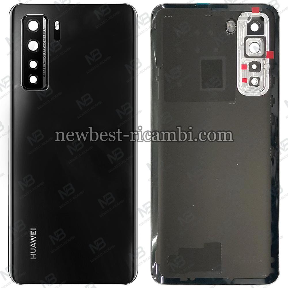 huawei P40 lite 5G back cover+camera glass black Service Pack